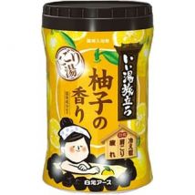 Hakugen - iiyu Tabidachi Nigori Japanese Onsen Bath Salt Yuzu 600g