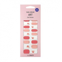 The Saem - Nail Wear Art Gel Sticker - 11 Types #06 Pink Dye