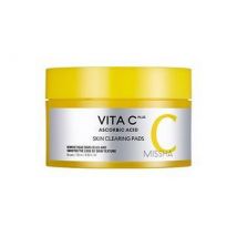 HOLIKA HOLIKA - Gold Kiwi Vita C+ Brightening Toner Pads 80 pads