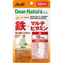 Dear-Natura Style Iron x Multivitamin 20 days 20 capsules