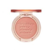 peripera - Pure Blushed Sunshine Cheek - 13 Colors #02 Milk Tea Coral