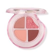 ROMANTIC BEAUTY - 4 Shade Eyeshadow Palette - Pink #02 Pink - 2g