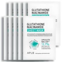 APLB - Glutathione Niacinamide Sheet Mask Set 10 pcs