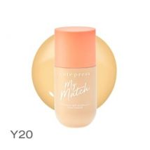 Cute Press - My Match Foundation SPF 50 PA++++ Y20 Warm Ivory