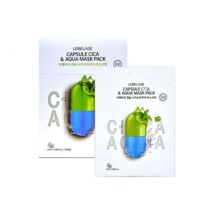 LEBELAGE - Capsule 2x Mask Pack Set - 3 Types Cica & Aqua