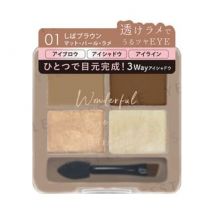 KIREI FACTORY - Wonderful Eye Color 01 Shiba Brown 4.8g