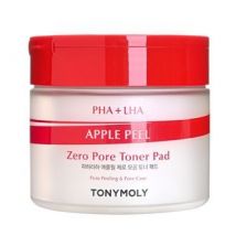 TONYMOLY - PHA + LHA Apple Peel Zero Pore Toner Pad 80 pads