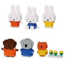 Miffy Mininano vol.3 nanoblock Figure (6 Types) (Blind Box) 1 pc - Random Style