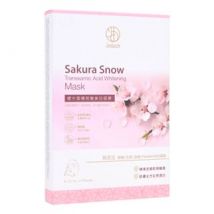 JOURDENESS - Sakura Snow Tranexamic Acid Whitening Mask 5 pcs