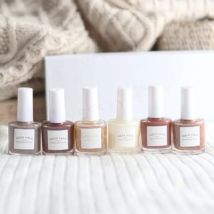 AQUA LALA - Classic 24K Gold Leaf Nail Polish Gift Set 6 pcs