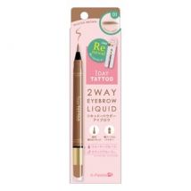 K-Palette - 1 Day Tattoo 2 Way Eyebrow Liquid 01 Milktea Brown