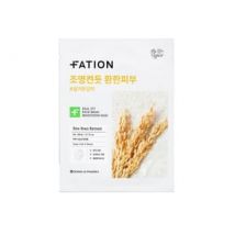 FATION - Real Fit Mask Set - 3 Types Rice Brightening