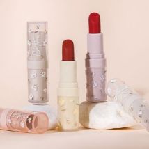 MANSLY - Flower Light Color Soft Matte Lipstick - 4 Colors 503# Light Taro - 3.6g