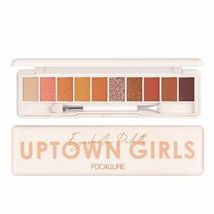 FOCALLURE - Staymax 10 Color Eyeshadow Palette -#3 SUNSET #3 SUNFLOWER AT SUNSET