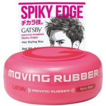 Mandom - Gatsby Moving Rubber Spiky Edge Pink - 80g