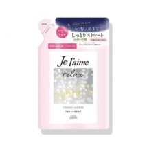 Kose - Je l'aime Relax Midnight Repair Hair Treatment Straight & Rich 340ml Refill