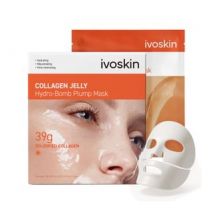 ivoskin - Collagen Jelly Hydro-Bomb Plump Mask Set 39g x 4 sheets