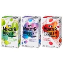Kao - Bub Monster Bubble Bath Salt Tablet Lavender Wood - 6 pcs