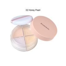 Kirei&co. - 4 Color Face Powder 02 Honey Pearl