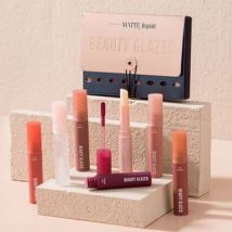BEAUTY GLAZED - Set of 8: Matte Liquid Lipstick + Lip Oil + Lip Balm B100 - 15g