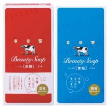 Cow Brand Soap - Beauty Soap Moisture Rose - 90g x 3