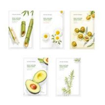 NATURE REPUBLIC - Real Nature Mask Sheet - 5 Types Chamomile