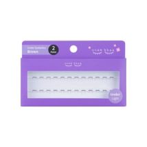 ccam bbak - Original Eyelash 2 Points - 13 Types Under Light Brown