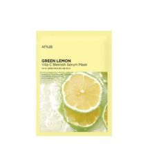 Anua - Green Lemon Vita C Blemish Serum Mask - Masque éclaircissant