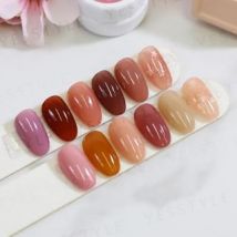 BEHOLD - Professional Gel Polish Thermo Color Changing Collection BH197 Jelly Red/Amber - 10ml