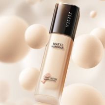ZEESEA - Silky Lasting Liquid Foundation-Matte & Blemish Concealing - 2 Colors (MW) #MW01 (Warm lvory)