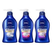 Nivea Japan - Cream Care Body Wash British Royal Lily - 360ml Refill
