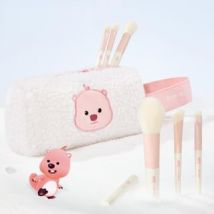 everbab - Mini Makeup Brush Set with Storage Bag Loopy Limited Edition Mini Makeup Brush Set with Storage Bag (6pcs)