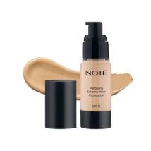 NOTE - Mattifying Extreme Wear Foundation - 7 Shades 03# Medium Beige - 30ml