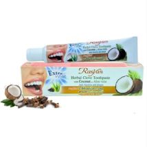 Rasyan - Extra White Herbal Clove Toothpaste with Coconut & Aloe Vera Mini 30g mini