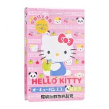 NICHIBAN - Sanrio Hello Kitty Bandage Pink 10 pcs