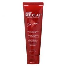 MISSHA - Amazon Red Clay Pore Pack Foam Cleanser 120ml