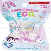 Santan - Sanrio Characte Egg Bath Ball Flower Scent 75g