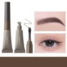 Judydoll - 2 In 1 Eyeliner Eyebrow Gel - 2 Colors #01 Dark Grey - 5g