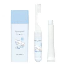 Kamio Japan - Sanrio Cinnamoroll Plush Making Square Toothbrushing Set 1 set