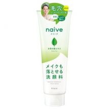 Kracie - Naive Makeup Removal Face Wash Green Tea - 200g