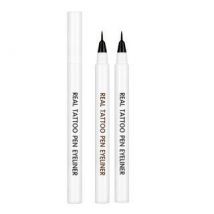 RiRe - Real Tattoo Pen Eyeliner - 2 Colors #02 Deep Brown