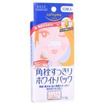 Kose - Softymo White Pack For Nose 10 pcs