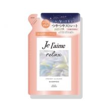 Kose - Je l'aime Relax Midnight Repair Shampoo Straight & Gloss 340ml Refill