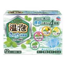 EARTH - Carbonated Water Luxury Refresh Kodawari Mint Bath Salt Tablet 12 pcs