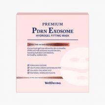 WellDerma - Premium PDRN Exosome Hydrogel Fitting Mask Set 30g x 4 sheets