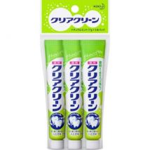Kao - Clear Clean Toothpaste Natural Mint - 17g x 3