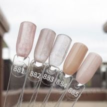 Cosplus - Da Vinci Color Code Nail Gel Polish La Bella Principessa 885 Sakura Pink