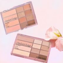 GOGO TALES - Eye & Blush Palette - Warm Brown #G02 Warm Brown - 2.2g*4+1.4g*8