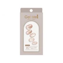Cosme de Beaute - Gel Me 1 Nail Art Stickers 15 Cashmere Taupe (Magnet) - 30 pcs
