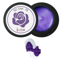 Cosplus - Julia 5D Stereoscopic Nail Gel 5D76 Purple 5ml
